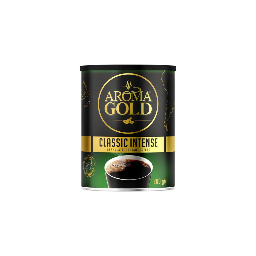 Tirpi kava AROMA GOLD CLASSIC INTENSE TIN, 6 skardinių pakuotė
