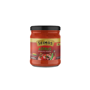 ŠEIMOS pomidorų padažas AŠTRUS, 500 g