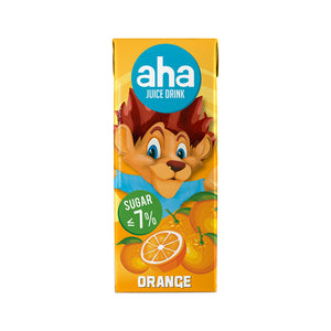 Gaivusis apelsinų sulčių gėrimas AHA, 200 ml