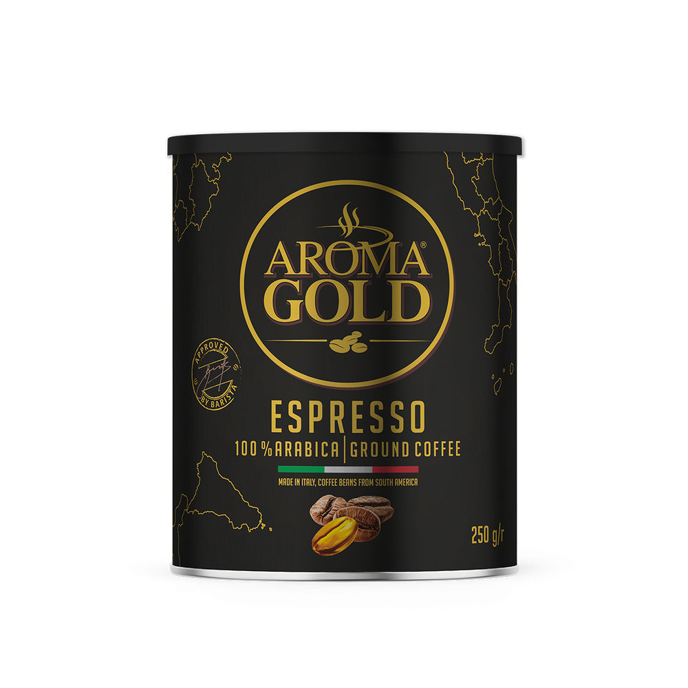 Malta kava skardinėje AROMA GOLD ESPRESSO, 6 skardinių pakuotė