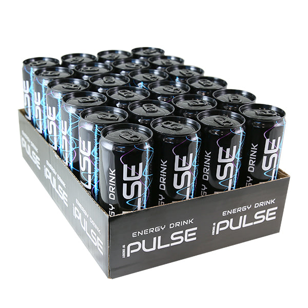 Pakuotė PULSE (355 ml) energinio gėrimo (24 vnt.)