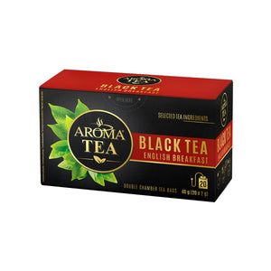 Juodoji AROMA TEA English Breakfast arbata, 40 g