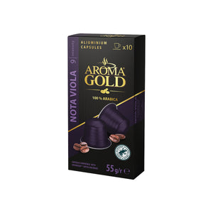 Kavos kapsulės AROMA GOLD Nota Viola 10 kapsulių, 55 g